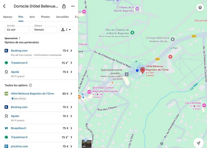 Bellevue Bagnoles Normandie 2*